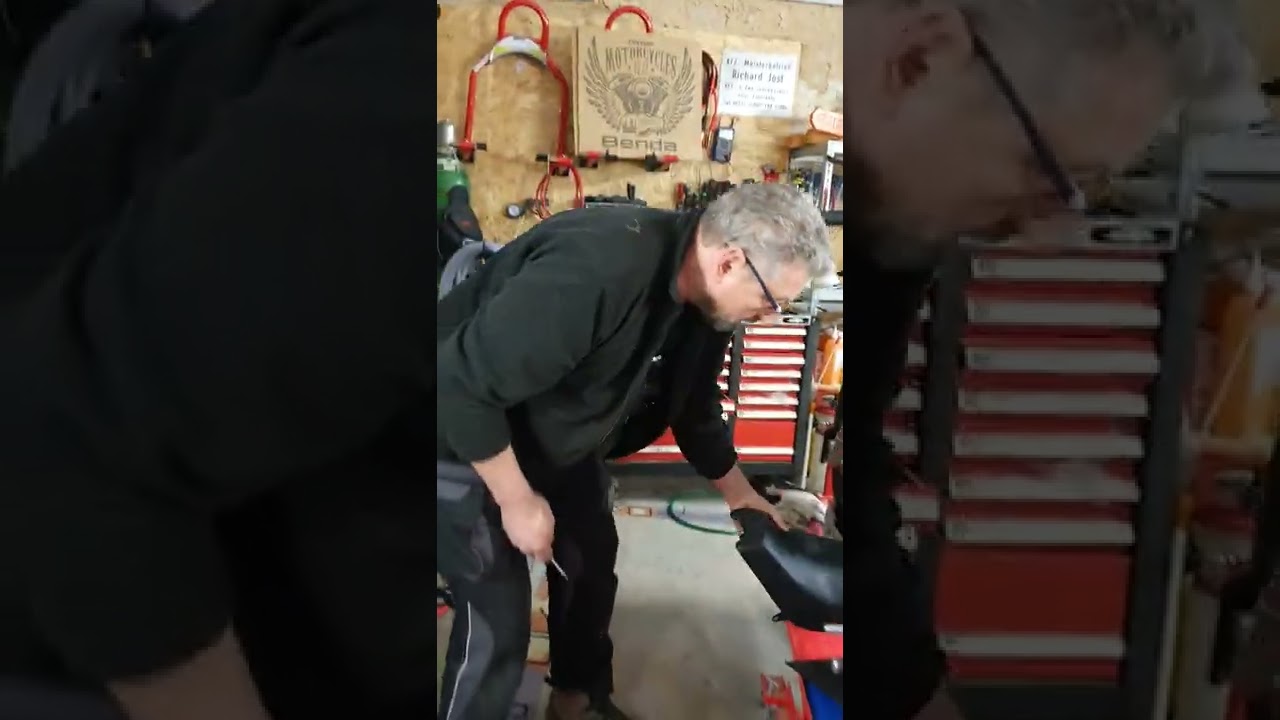 Pilder 125 Tankverkleidung tauschen