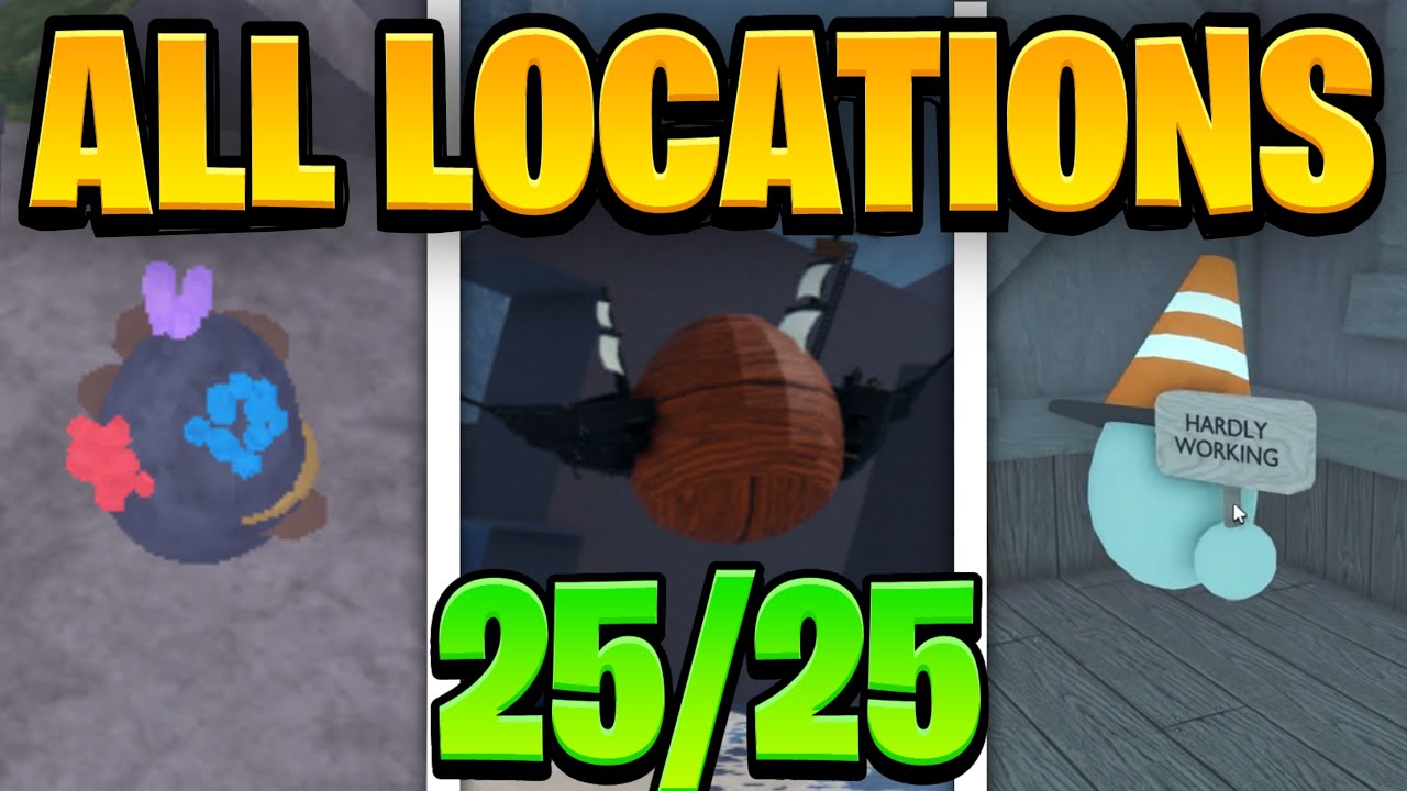 How To FIND ALL *25* EGG LOCATIONS in Fisch! Roblox Easter Egg Hunt Event 2026