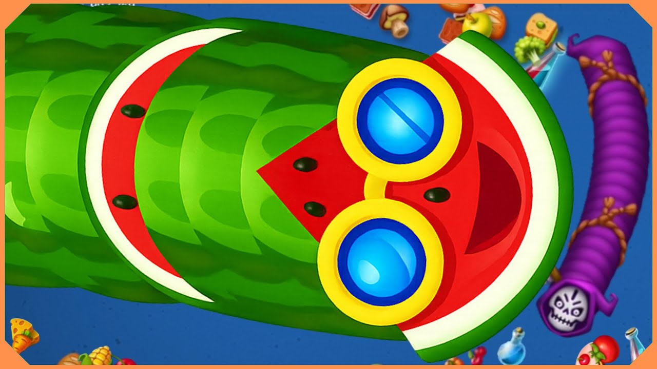 🐍WORMSZONE.IO 🔥#172 - Biggest snake in the world 🐍 Game Worms TV
