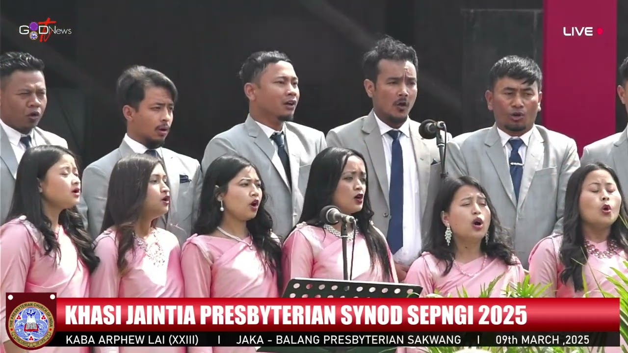 STANDING CHOIR MAWLAI PRESBYTERY || JINGIASENG KJP SYNOD SEPNGI '25 || SAKWANG