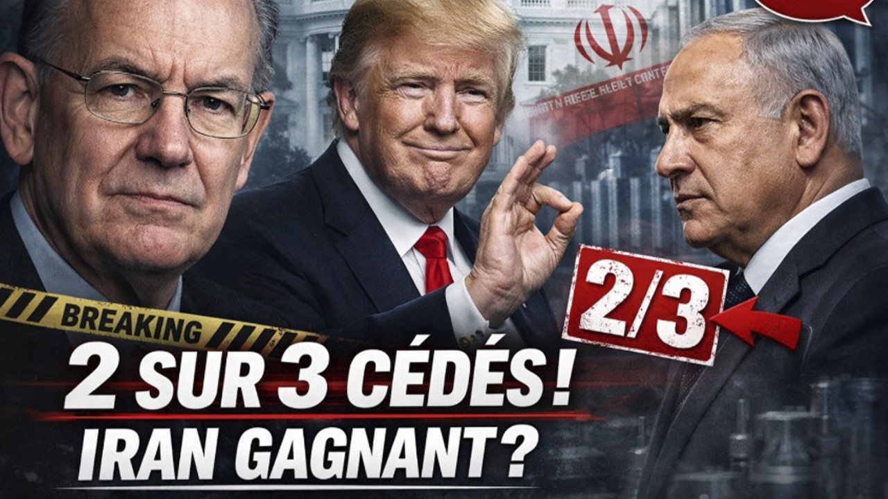 MEARSHEIMER: NETANYAHOU HORS DE LUI — TRUMP CÈDE 2 POINTS SUR 3. L’IRAN A PRESQUE GAGNÉ SANS GUERRE