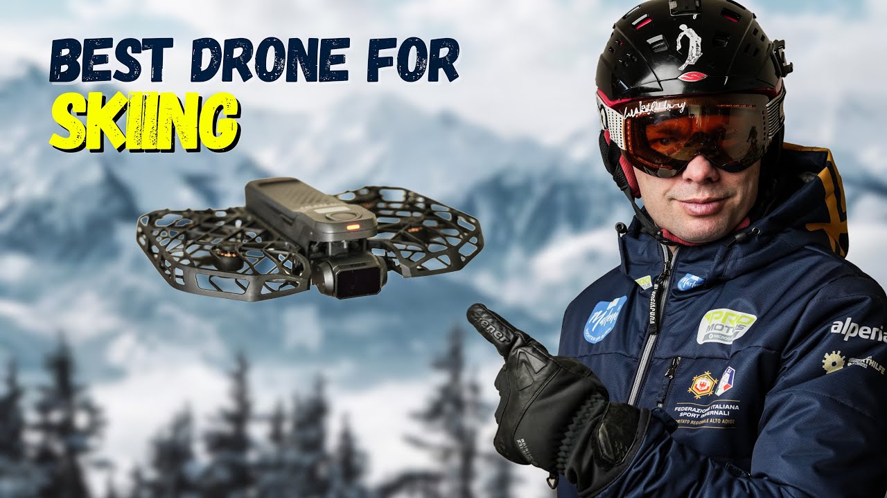 The Best Drone For Skiing // HOVERAir X1 PROMAX