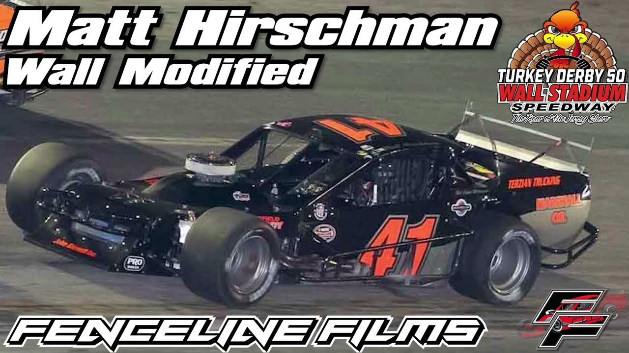 Matt Hirschman Wall Modified Wall Stadium Turkey Derby 2023