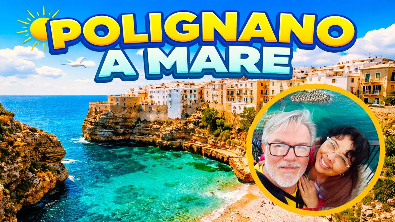 Linda cidade de Polignano a Mare