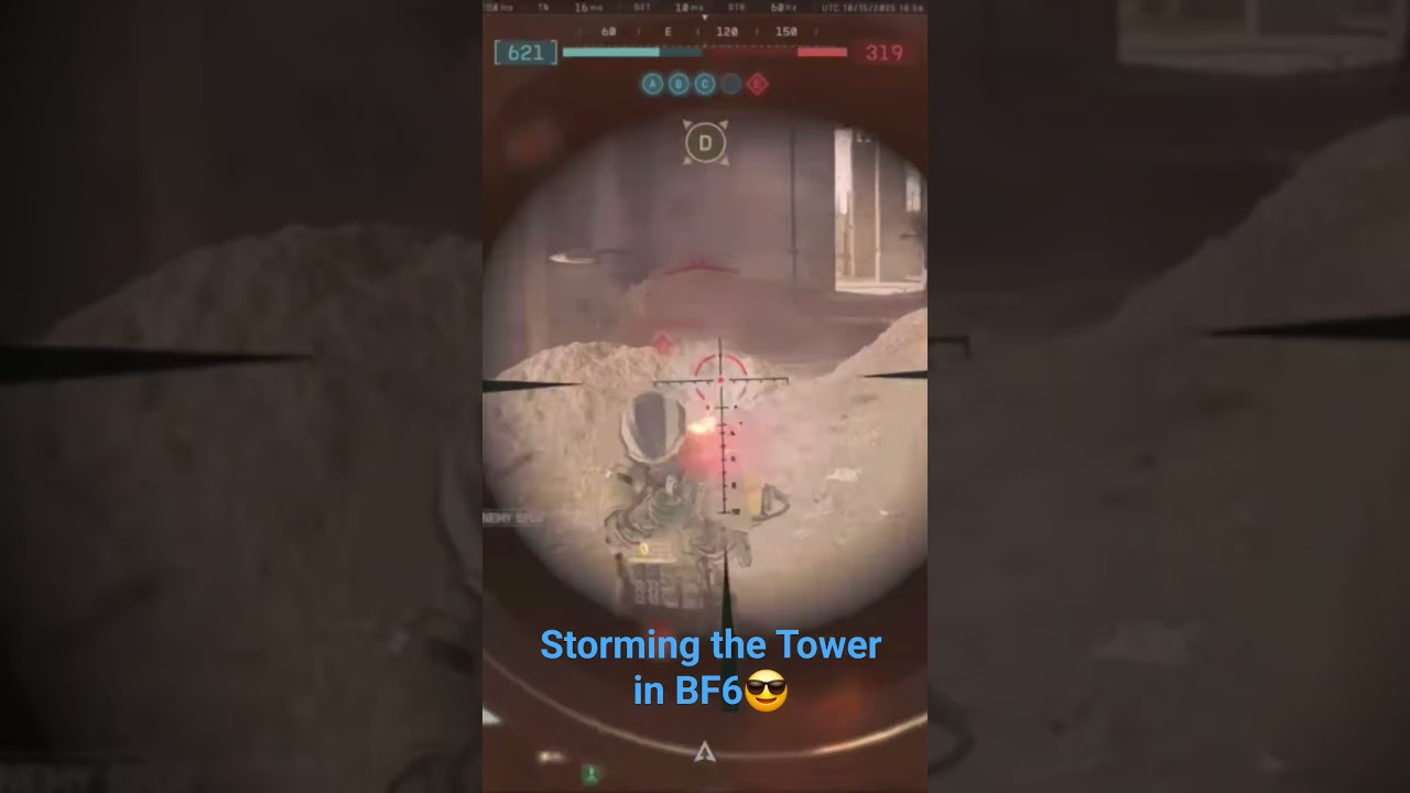 Storming the Tower in BF6! #battlefield #gaming #Battlefiel6