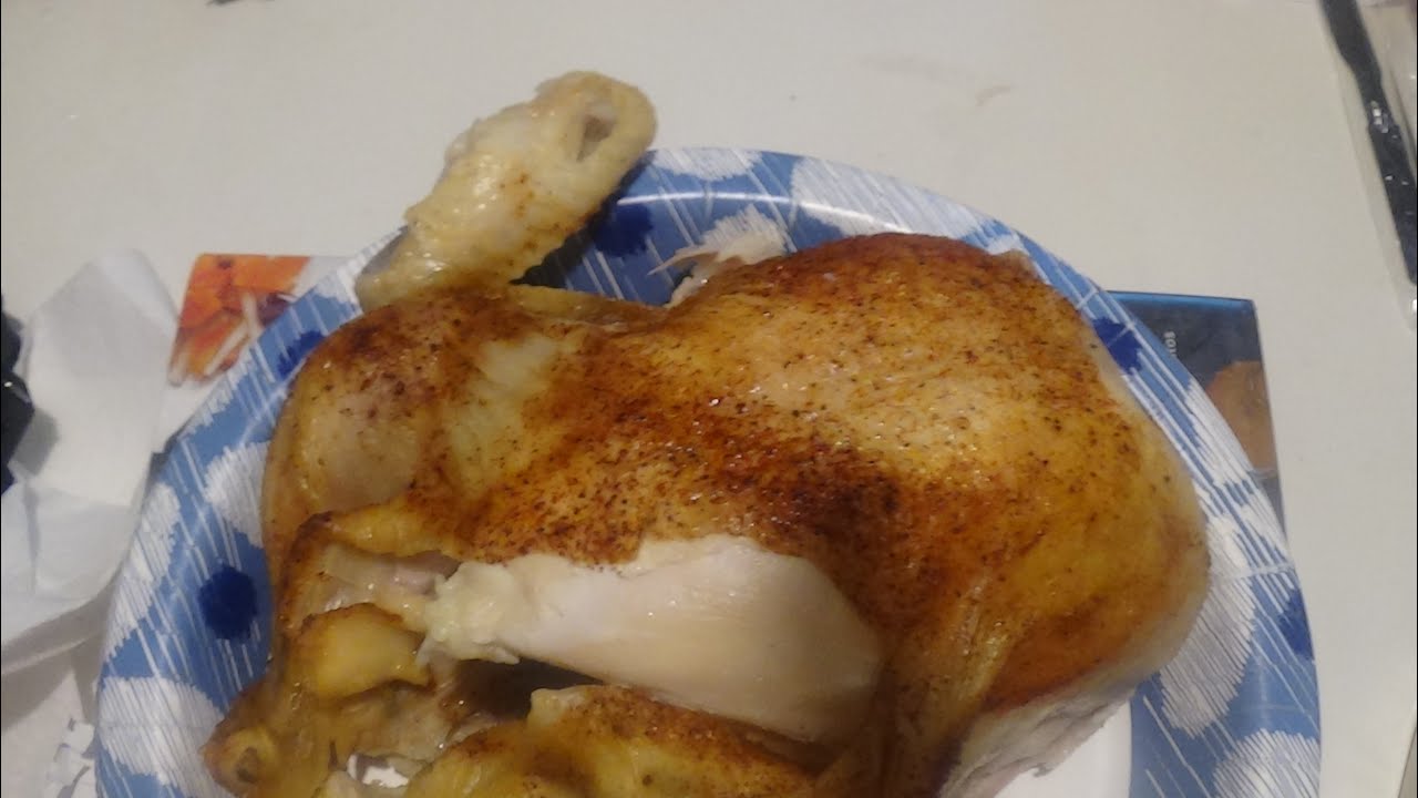 ASMR Eating Whole Rotisserie Chicken {Eating Sounds} No Talking