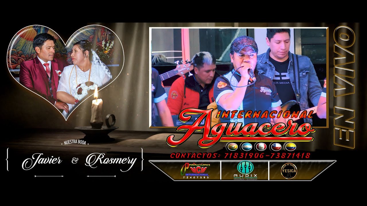 Grupo AGUACERO en vivo Potosí 2024 - Boda de Javier & Rosmery (parte 1) MCM Producciones