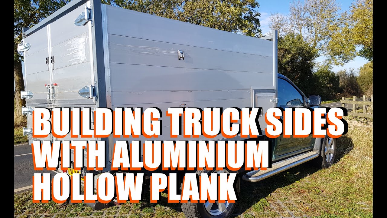 How To Build Tipper / Chipper Truck Sides With Aluminium Hollow Plank