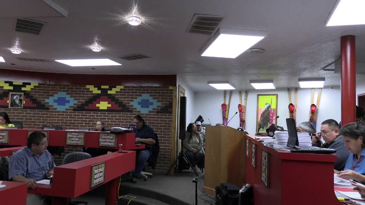 Oglala Sioux Tribal Council Meeting 1/27/26 part 3