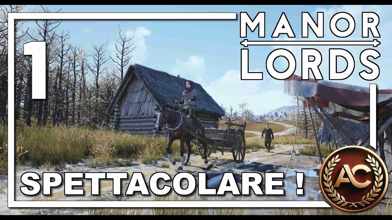 COME SONO DIVENTATO UN SIGNORE MEDIEVALE || MANOR LORDS GAMEPLAY ITA #1