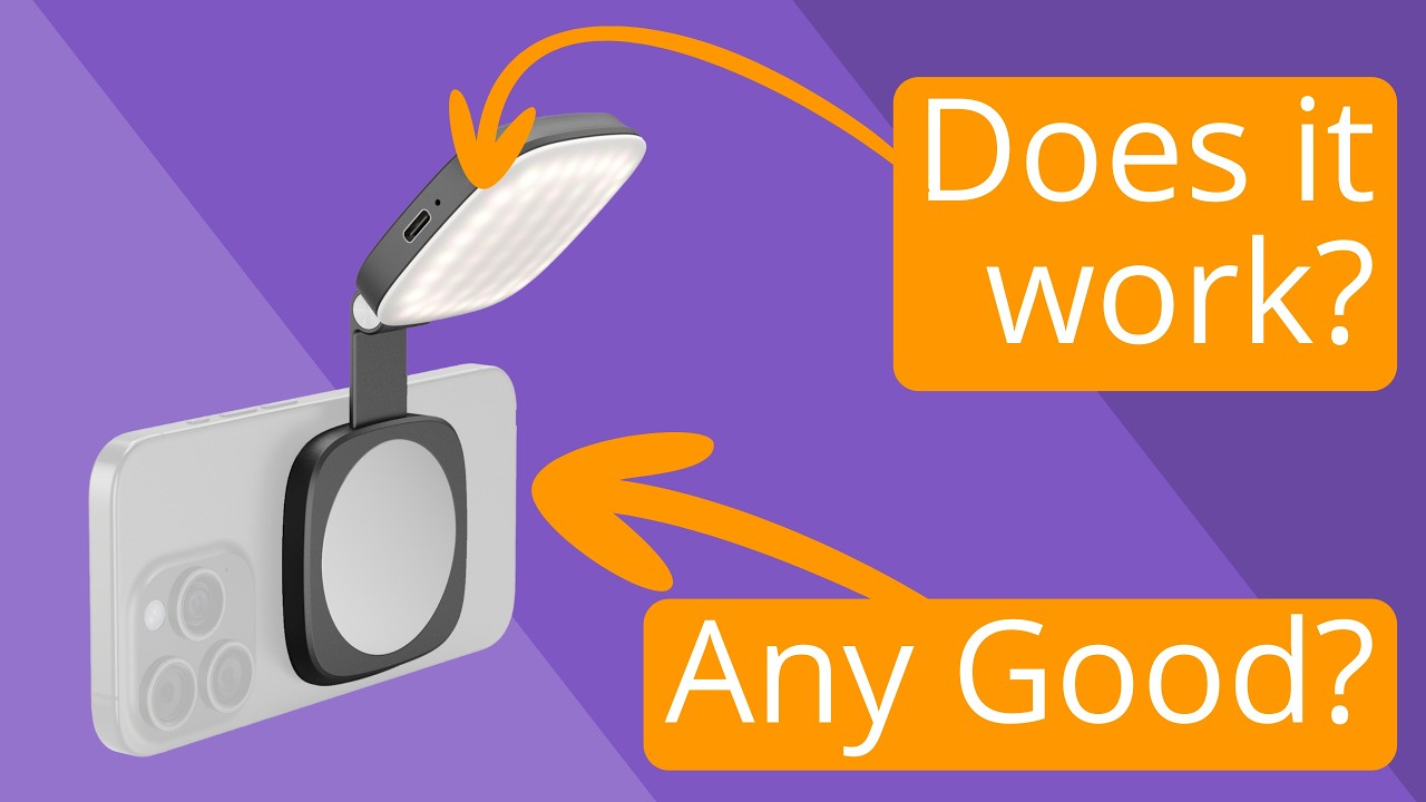 SmallRig Vibe P48 - Does This MagSafe LED Transforms iPhone Videos? 📱💡