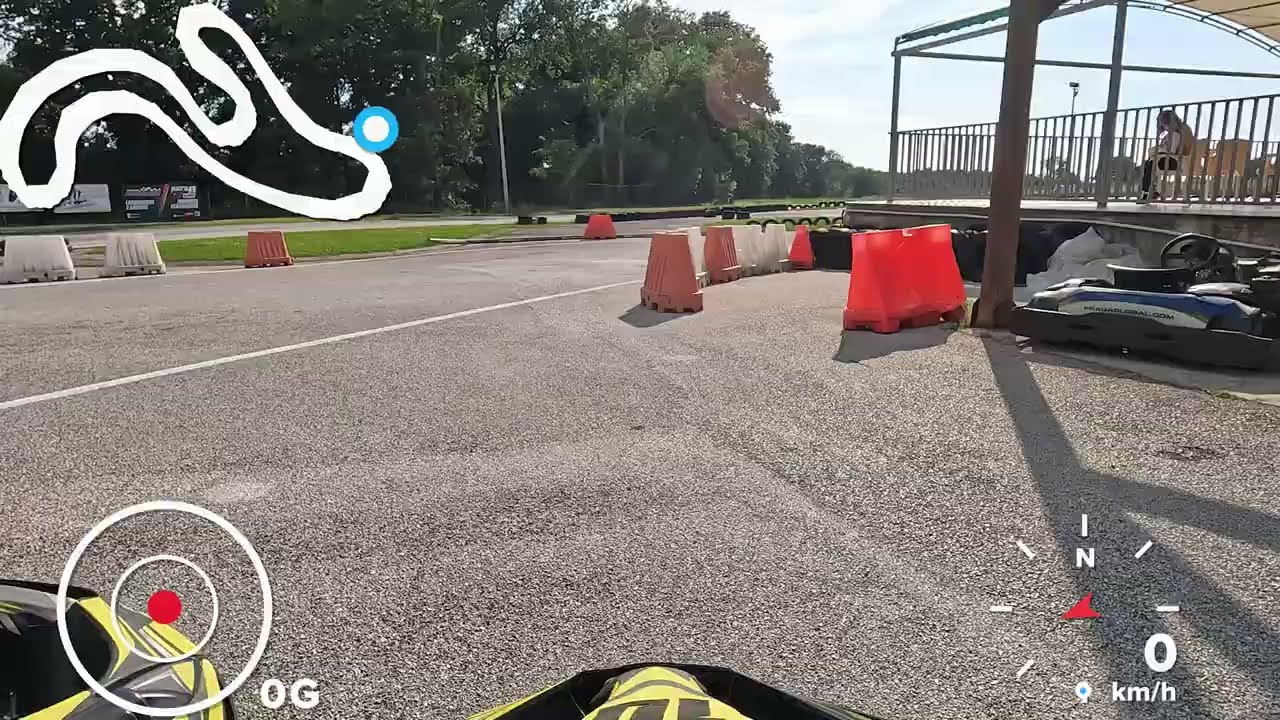 Planet Kart Kartodromo Serre tempo 37.021 Peso 105kg