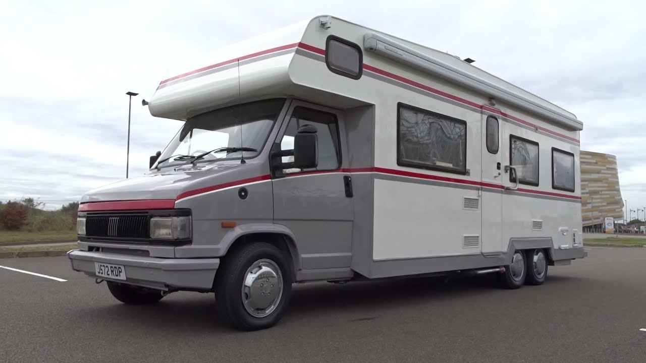 J REG FIAT TALBOT 2.5 TD 27ft TAG AXLE 6 BERTH MOTORHOME
