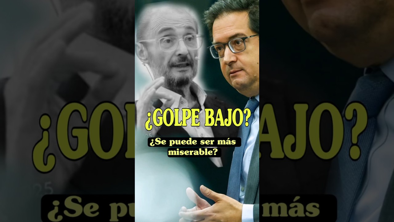 &iquest;Falta de &eacute;tica? &Oacute;scar L&oacute;pez carga contra el fallecido Javier Lamb&aacute;n #psoe   #aragon #&oacute;scarl&oacute;pez
