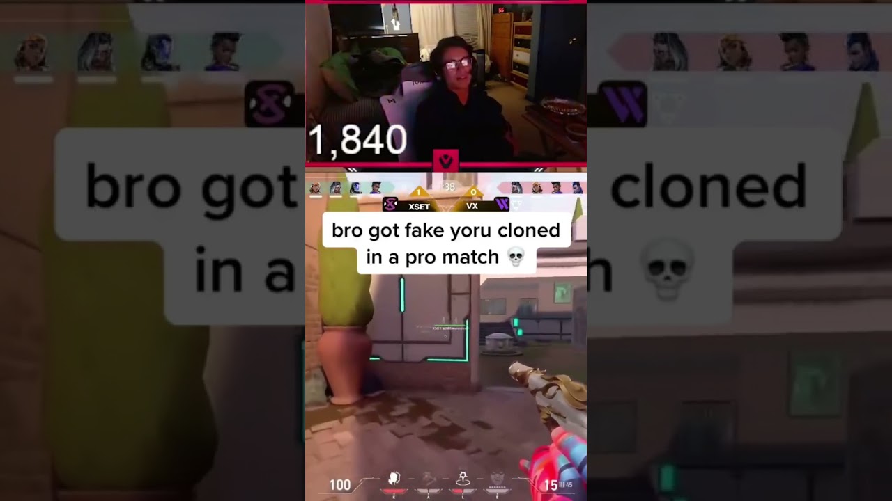 Nah the fake yoru clone in a pro match is CRAZY!