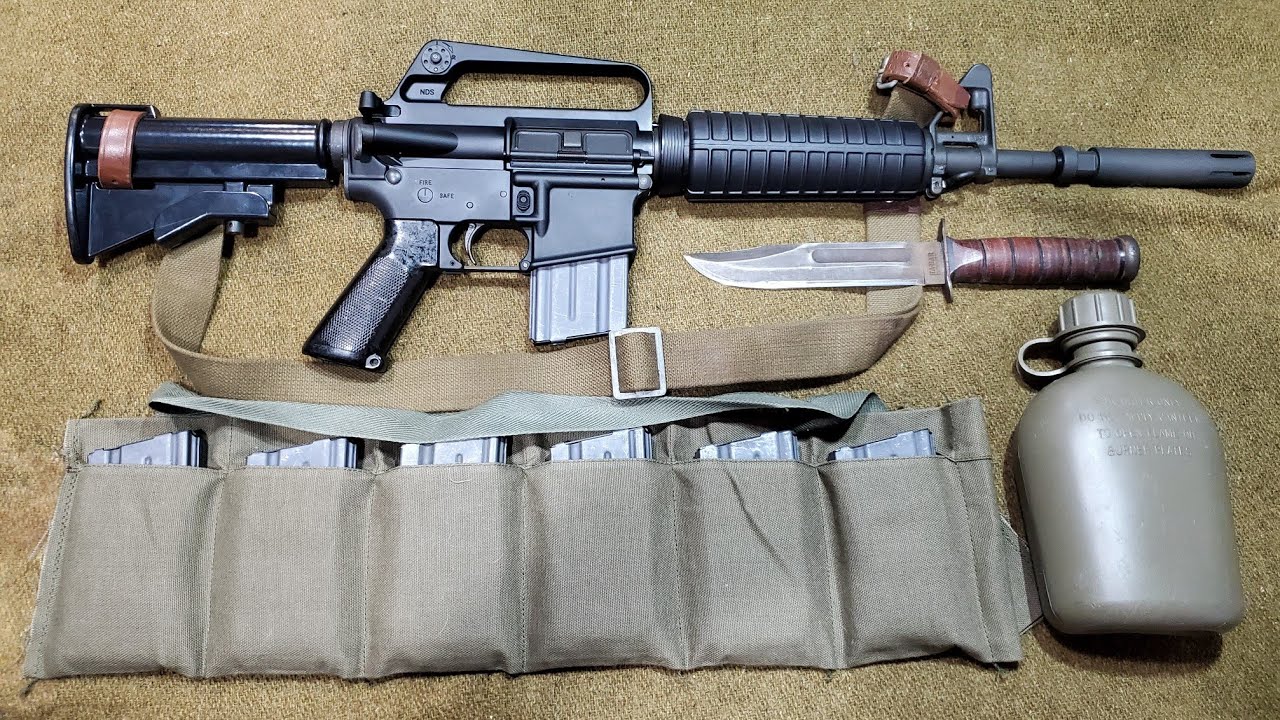XM177-E2 Ретро-клон карабина Vietnam 629 M16A1