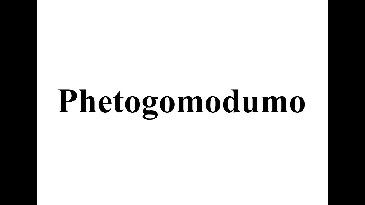 Phetogomodumo