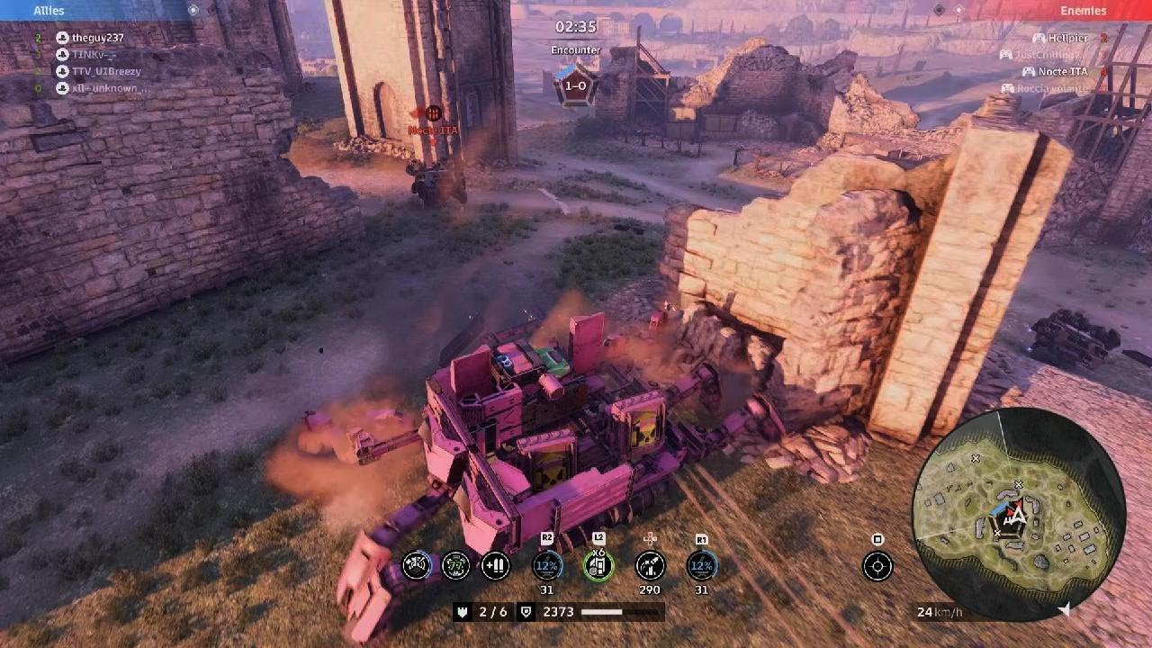 MPYR clan wars | Crossout ps5 #40