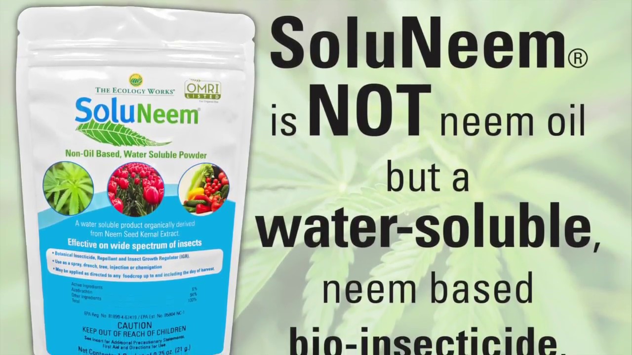 SoluNeem Organic Pesticide for Growers