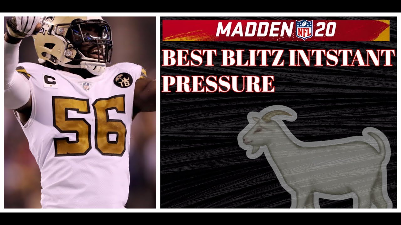MADDEN 20- BEST BLITZ IN MADDEN 20. BEST DEFENSIVE SCHEME
