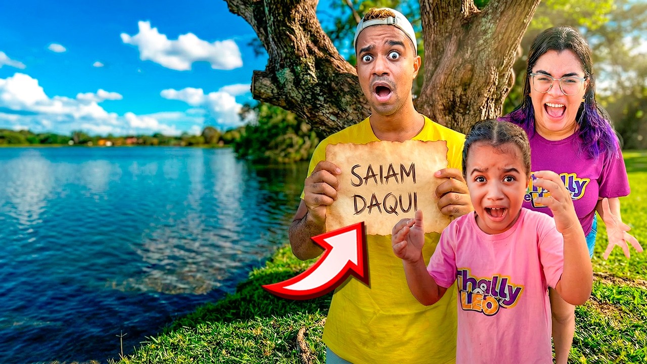 EXPLORAMOS A LAGOA AMALDIÇOADA AS 3 HORAS DA MANHÃ