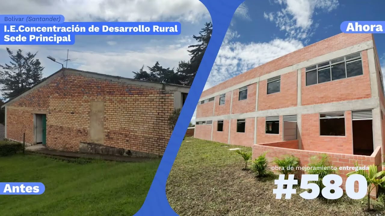 Antes y despu&eacute;s: as&iacute; es c&oacute;mo el FFIE ha transformado la infraestructura de 21 residencias escolares
