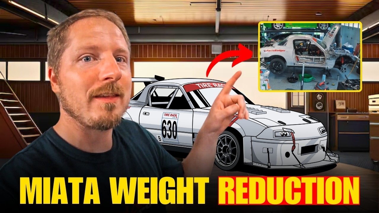 Miata Weight Reduction Guide - How to Save Weight on a Miata