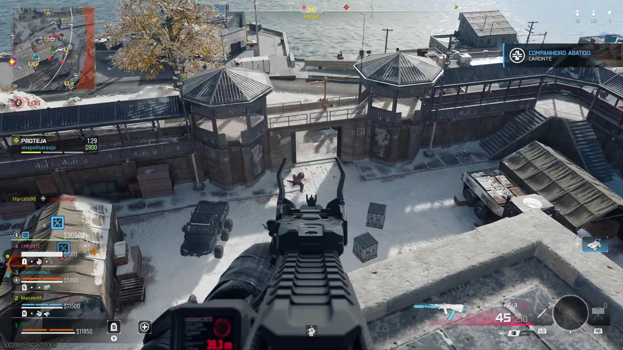 BlackOps7, NJ e Araújo. No gás também pegamos o cartão, acho que caimos EM UM LOBBY QUE SÓ TINHA BOT