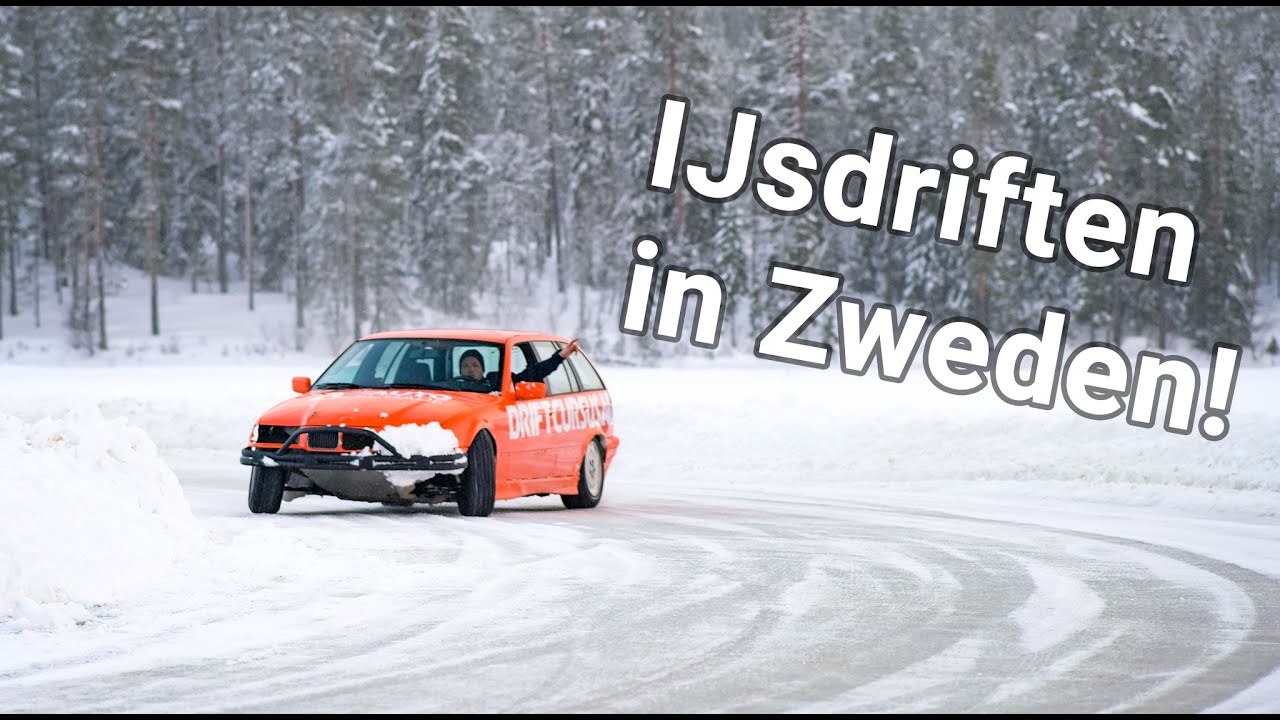Met Porsches het ijs op: IJsdriften in Zweden!