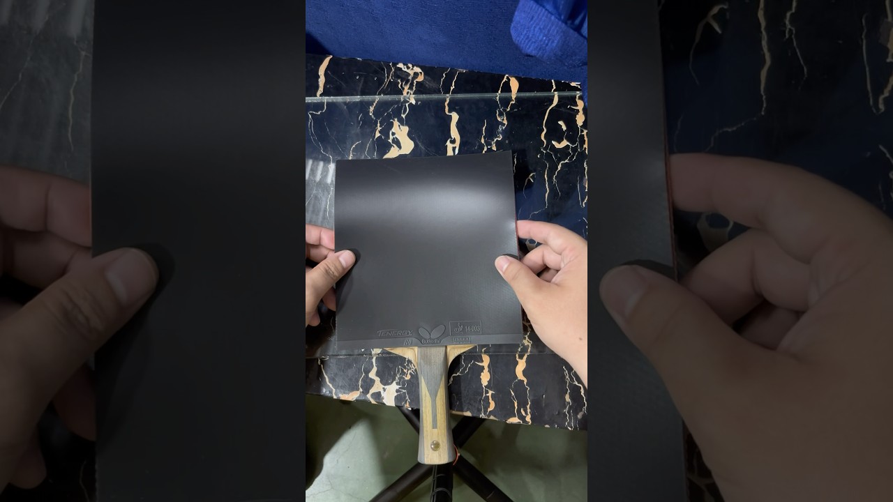 How to Glue Table Tennis Rubber Properly #gluerubber #rubber #tabletennis