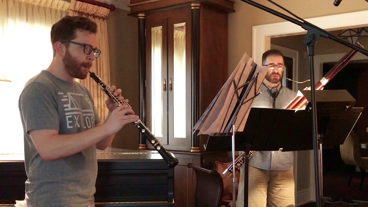 George Rochberg: Duo for Oboe and Bassoon - Joshua Lauretig and Glenn Einschlag