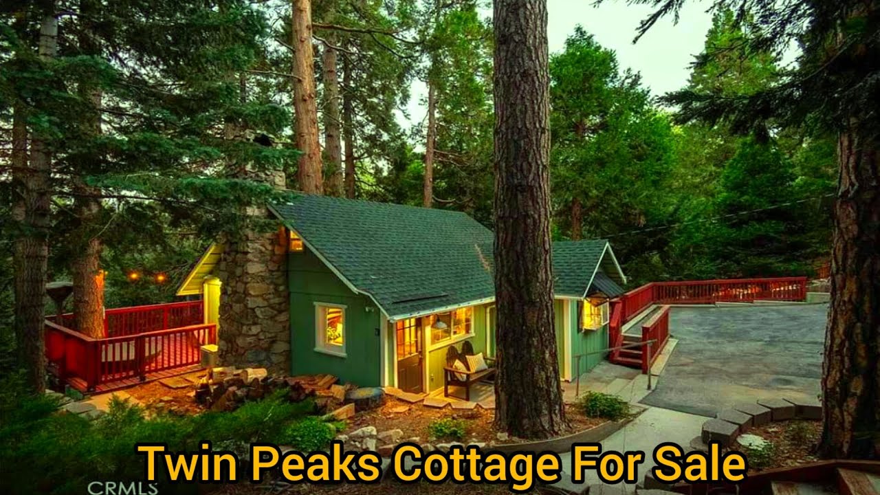 California Mountain Cabins For Sale | $369k | 8,000+ sqft | Twin Peaks California Property For Sale