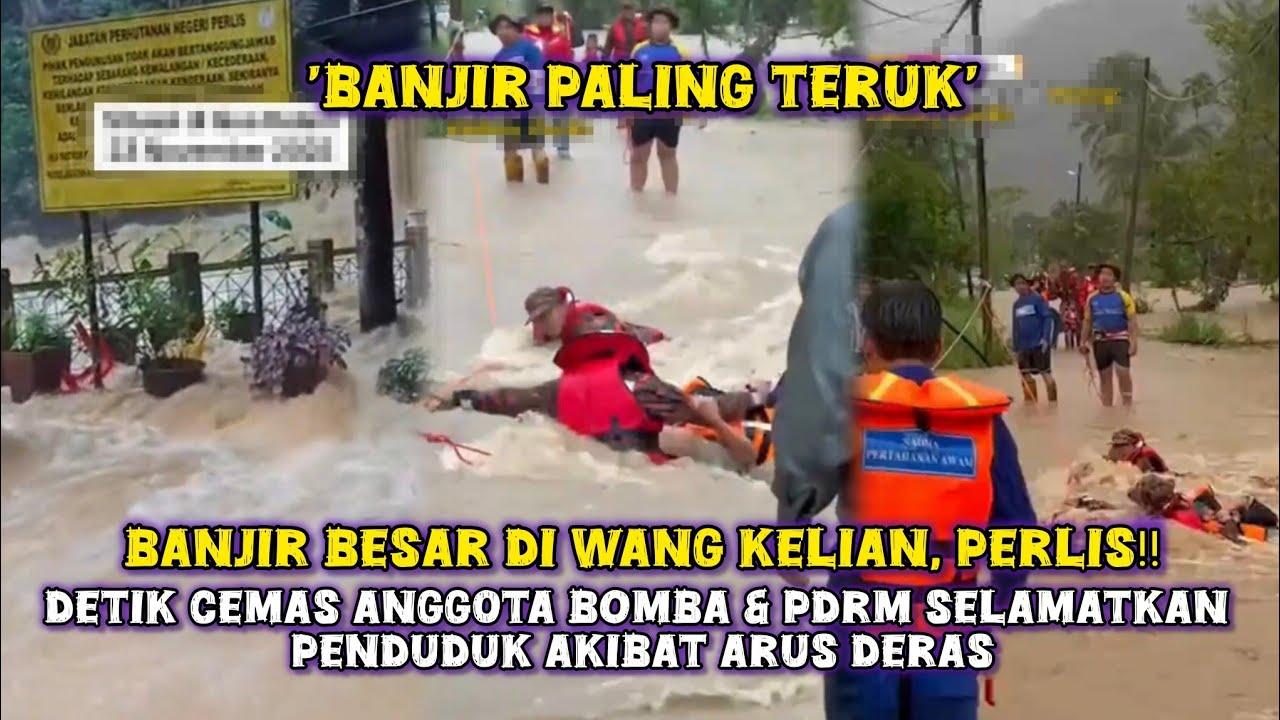 TULAR SITUASI C3M4S BANJIR DI BEBERAPA KAWASAN PERLIS