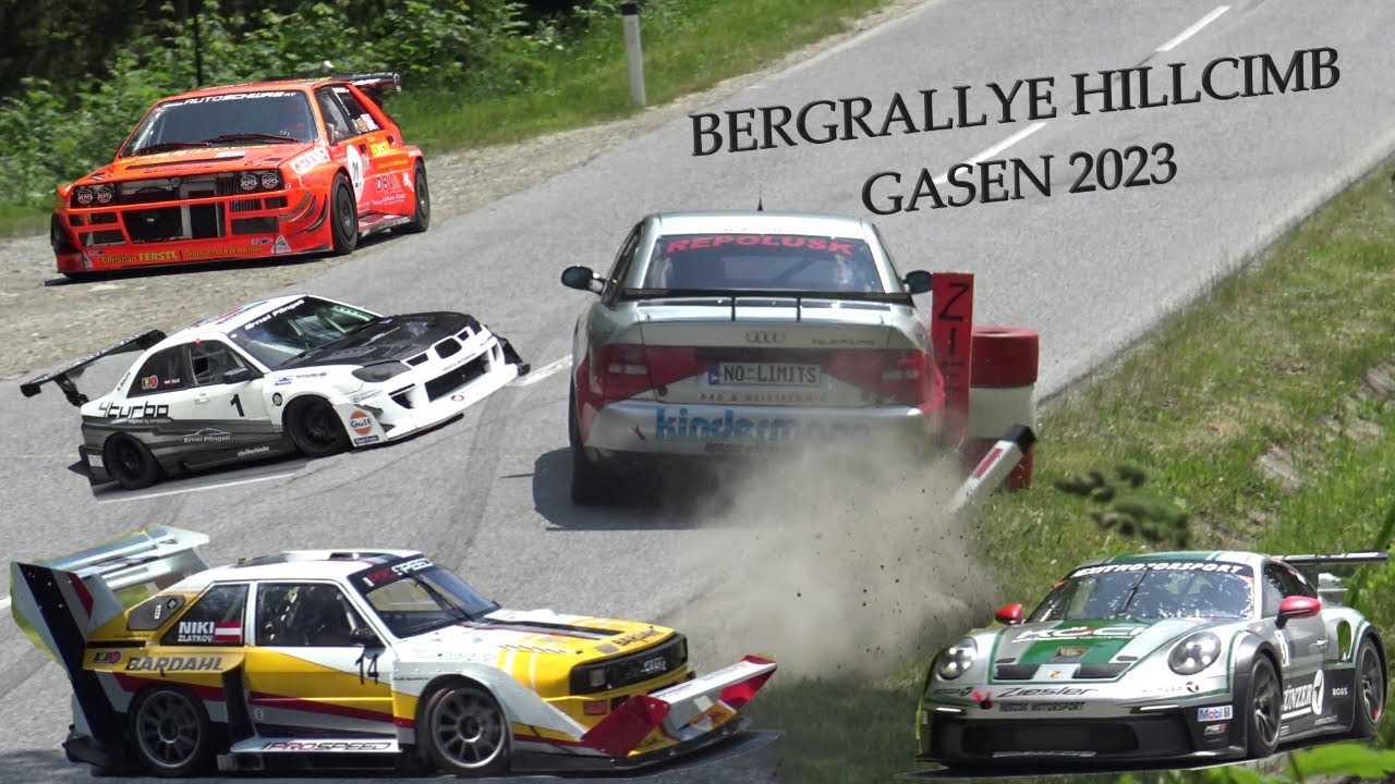 Bergrallye Gasen 2023 | Best of HillClimb | Crash and Action