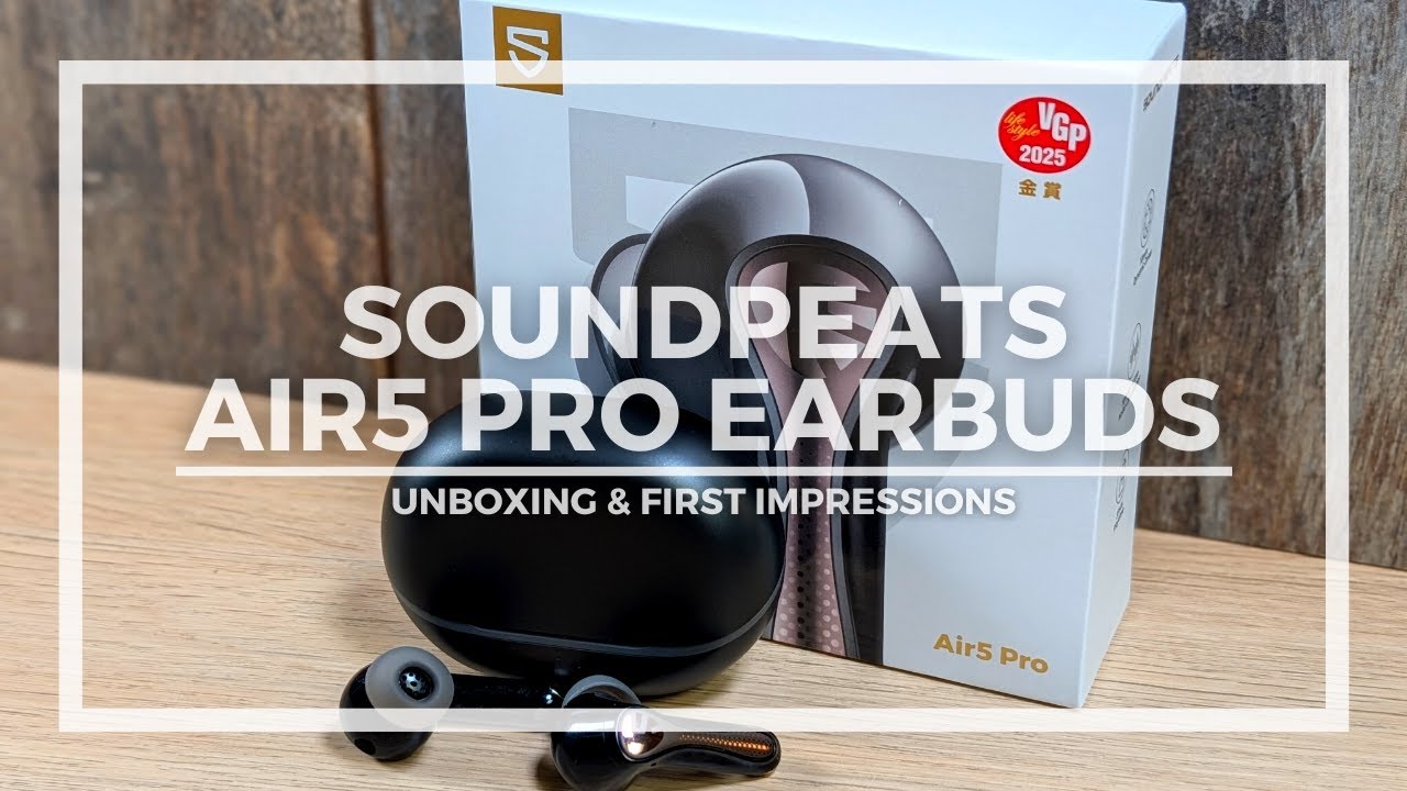 Беспроводные наушники SoundPEATS Air5 Pro — распаковка и первые впечатления