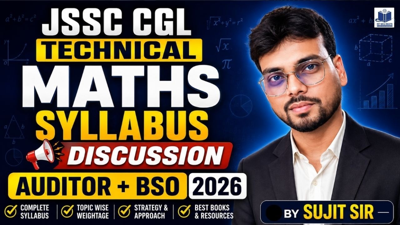 🚨 JSSC CGL Technical Maths Syllabus Discussion | Auditor & BSO 2026 | Complete Roadmap
