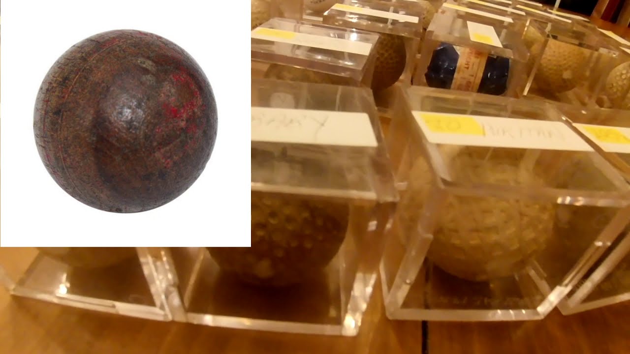 Antique Golf Balls, History of the ball and even some autographs of some greats, Great Find review