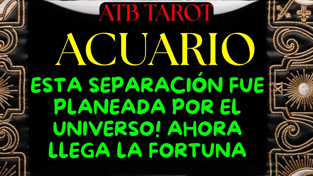 ACUARIO: VAS A DESCUBRIR LO QUE HAN ESTADO DICIENDO DE TI — LA VERDAD SALE A LA LUZ