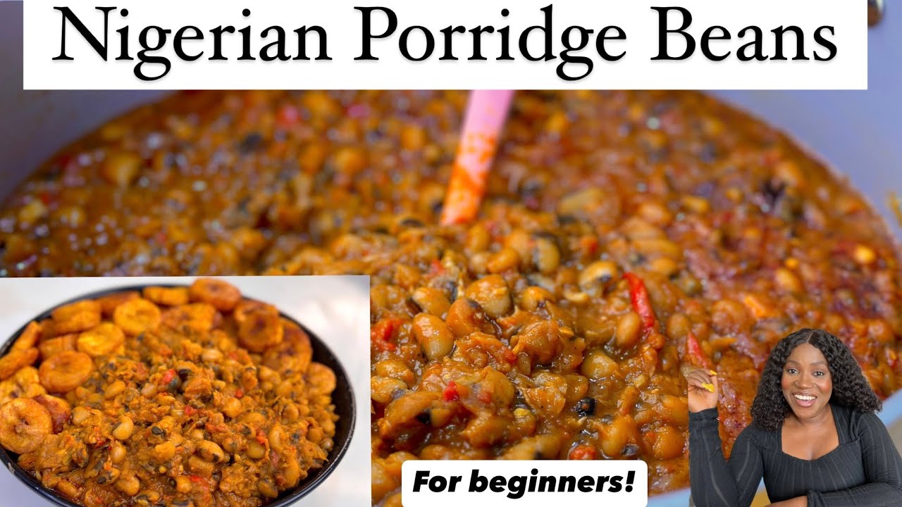 How to make Nigerian Porridge beans for beginners | step by step