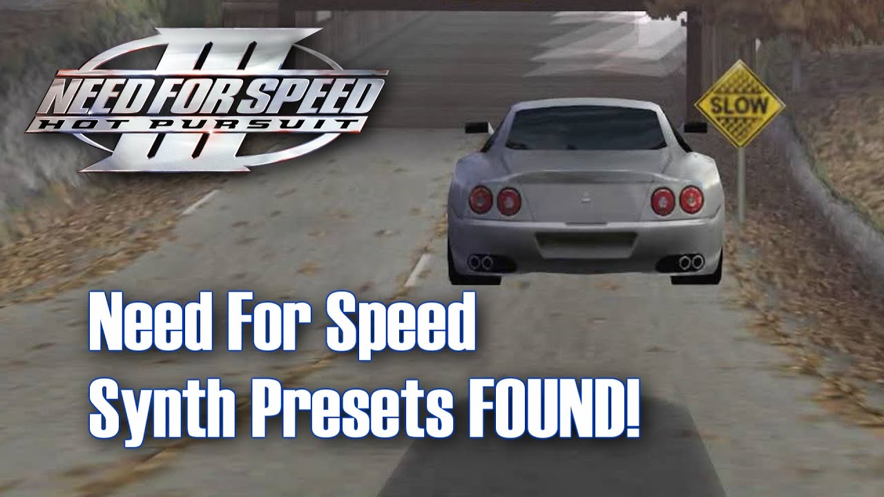 Need For Speed 3 and 4 Synths and Samples FOUND!!