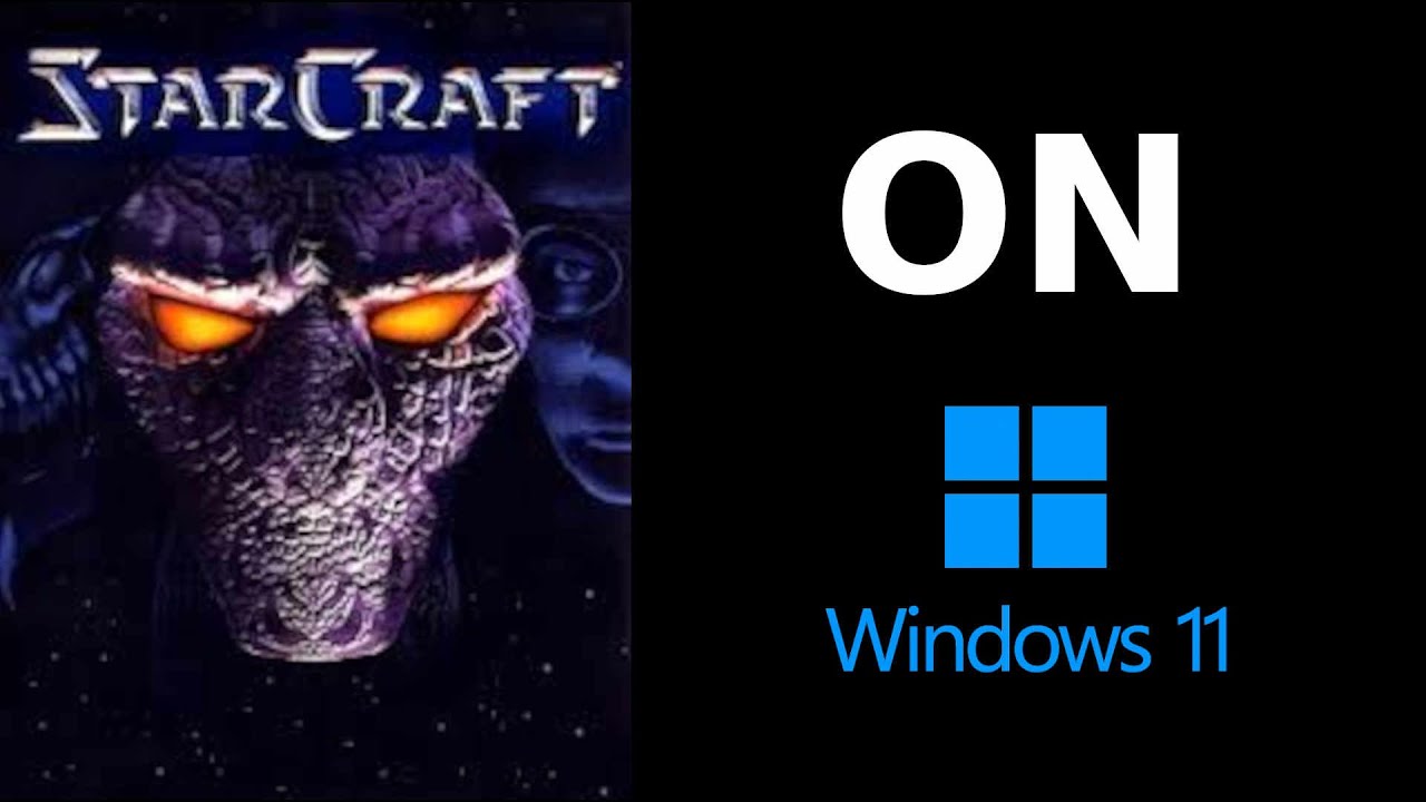 Attempting to Install the first Starcraft on Windows 11