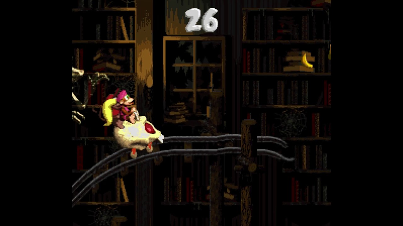 Donkey Kong Country II  - Gloomy Gulch  - 2  - 5 -  Haunted Hall