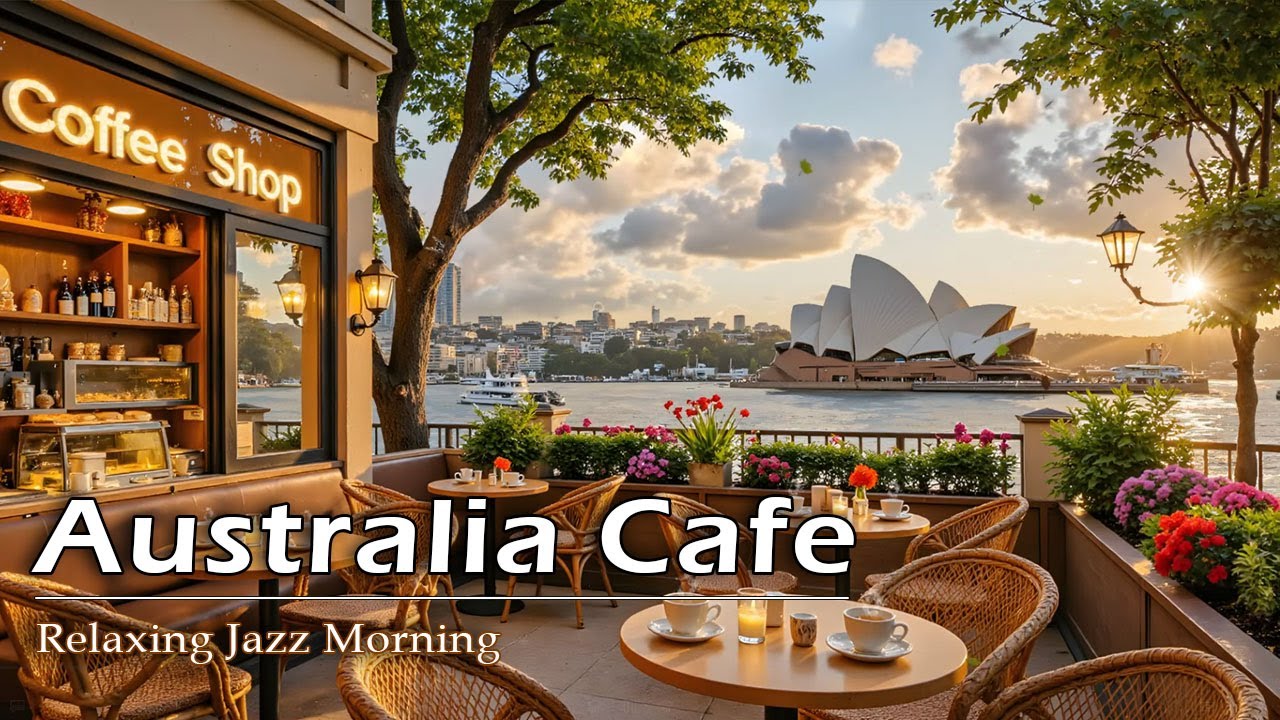 Sunlit Coffee Shop Ambience ☕ Soft Bossa Nova & Jazz Piano for a Refreshing Work, Study & Relaxing
