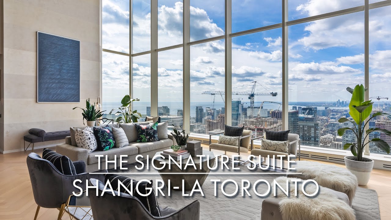 The Signature Suite above The Shangri-la Hotel, Toronto - $12,000,000