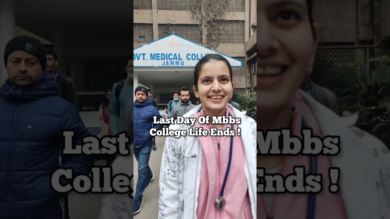 Last Day Of Mbbs | Gmc Jammu | Mbbs College life #mbbs #neet #neetmotivation