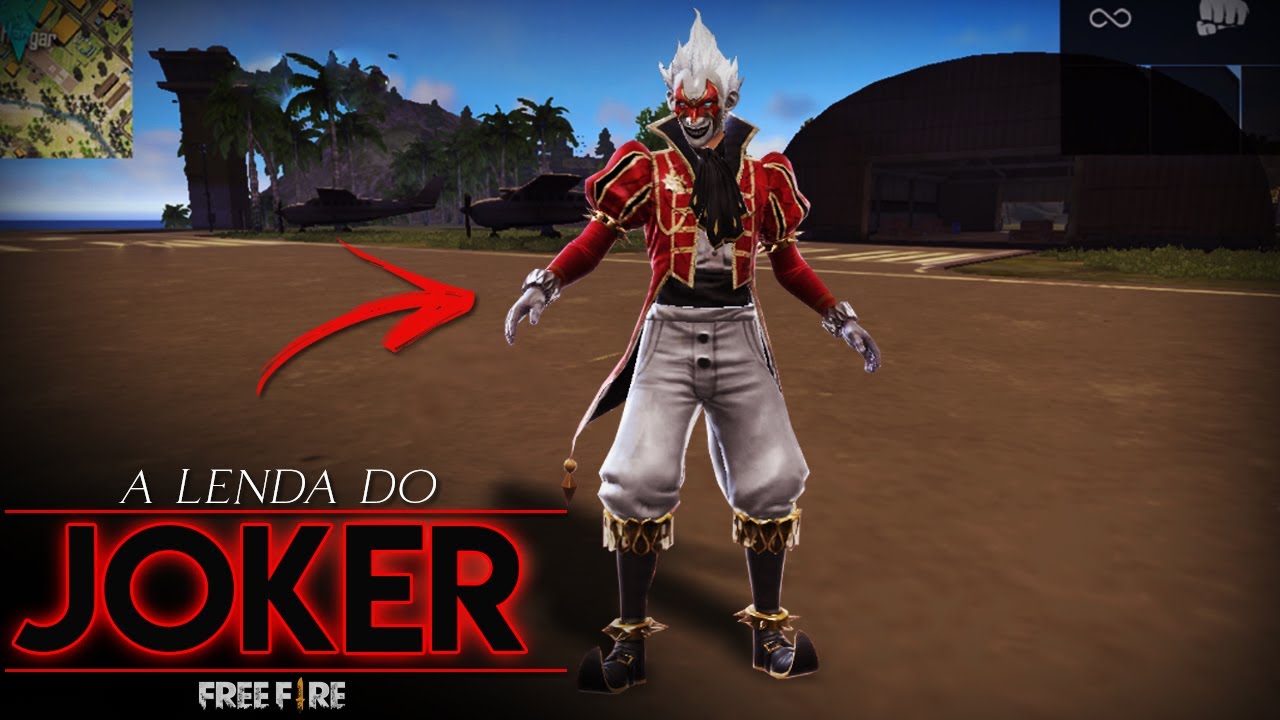 A LENDA DO PALHAÇO ASSOMBRADO DO FREE FIRE! (CreepyPasta)