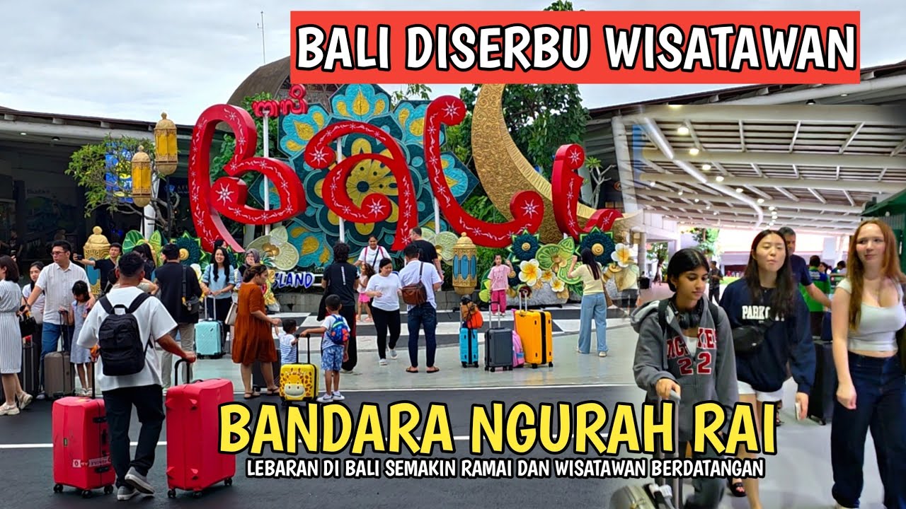 LEBARAN DI BALI | SITUASI BANDARA NGURAH RAI