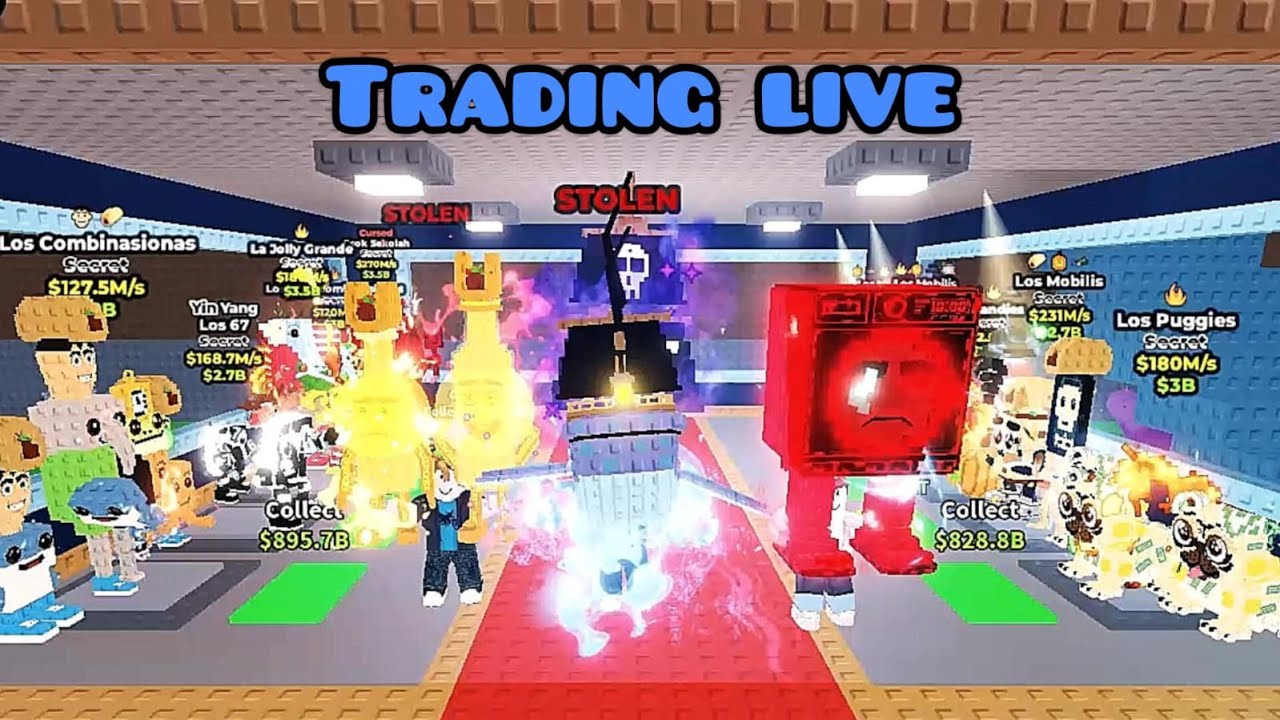 Steal a Brainrot Live Trading🔴🔴(Trusted)