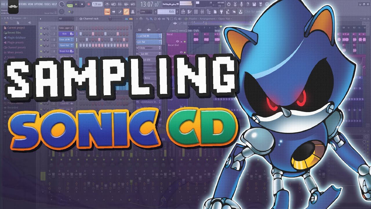 Cooking up a FIRE Video Game Beat Sampling Sonic CD! - QUICK COOK UP WITH SCREWSTACHE