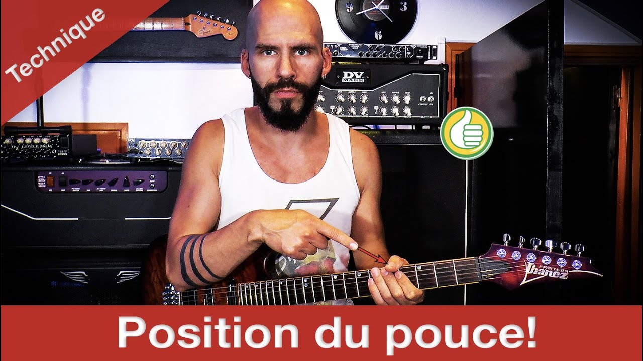 Thumb placement: classic position vs. Blues position!